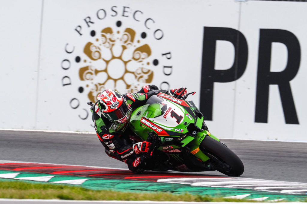 Jonathan Rea (1). Photo courtesy Dorna.