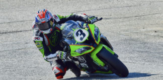 Scott Mullin (3), as seen in action at New Hampshire Motor Speedway on July 31. Photo by Martin Hanlon, courtesy NEMRR.