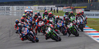 The World Superbike field is heading to Most, in the Czech Republic, a new venue for the World Championship. Photo courtesy Dorna.