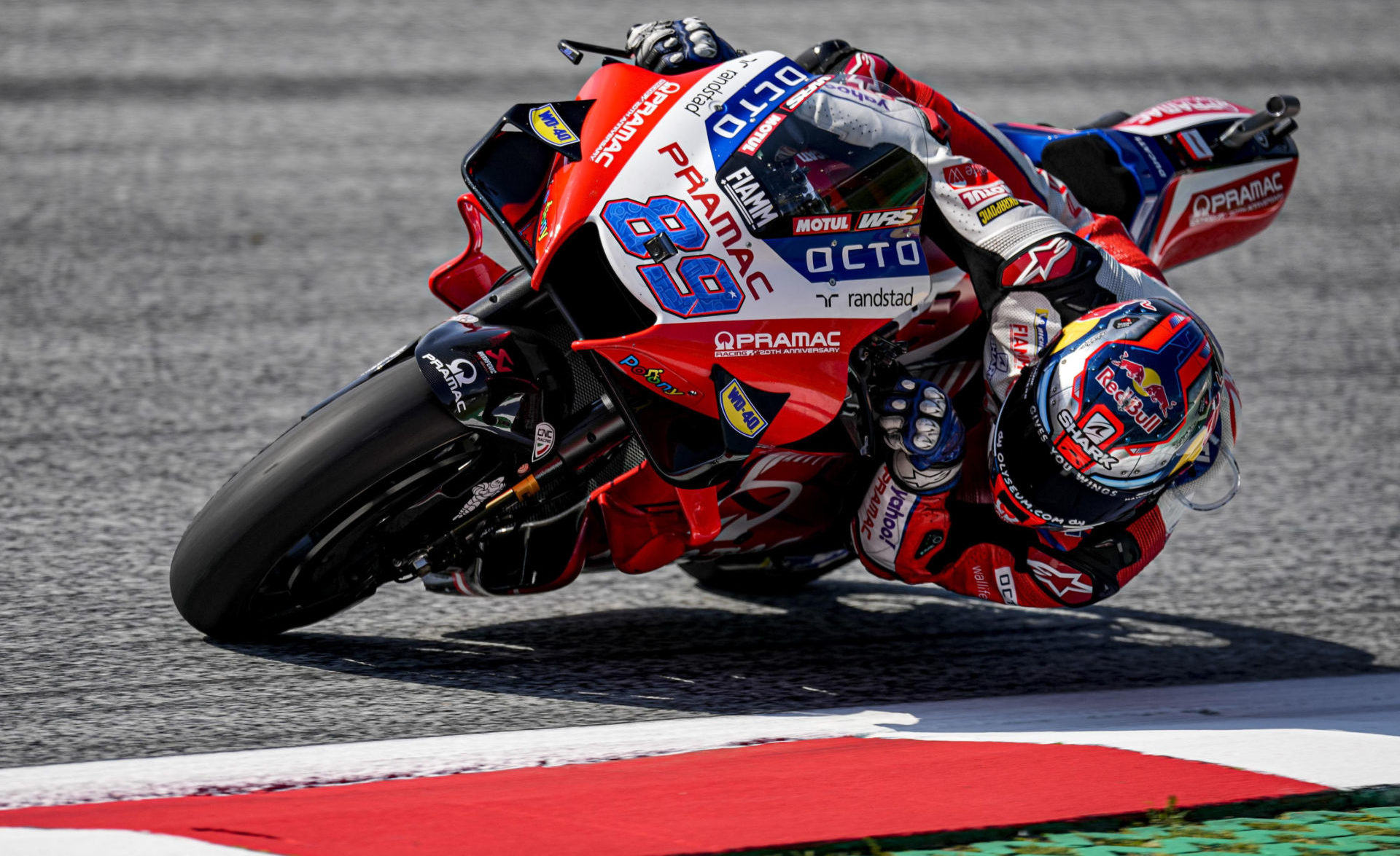 Jorge Martin (89). Photo courtesy Pramac Racing.