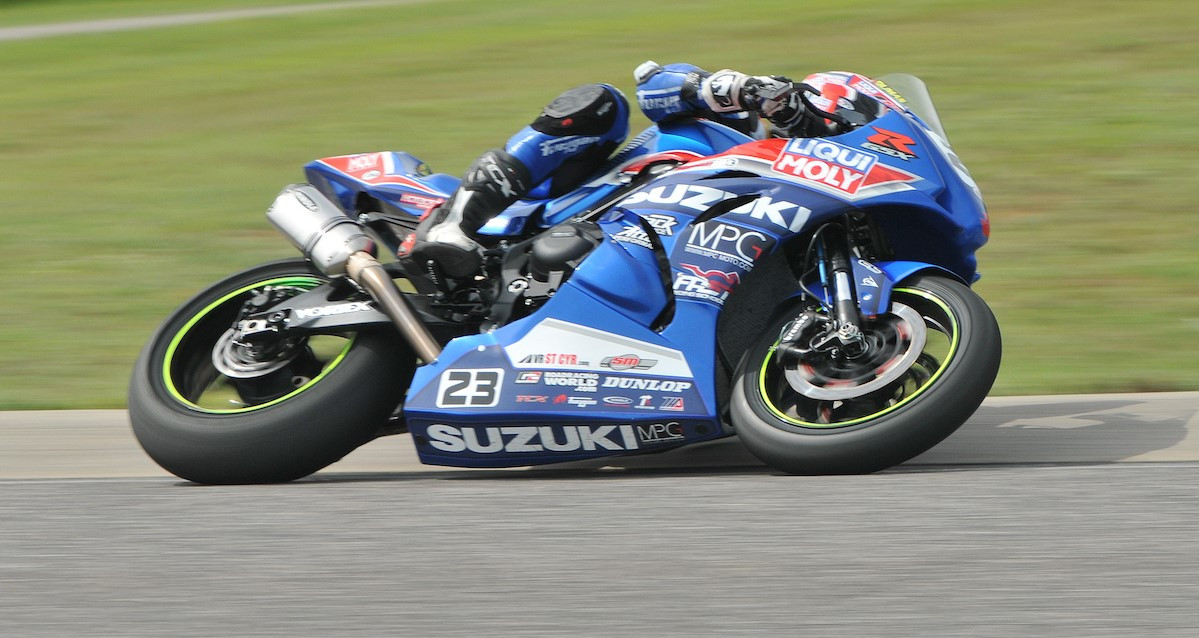 Alex Dumas (23). Photo by Bob Szoke, courtesy CSBK.