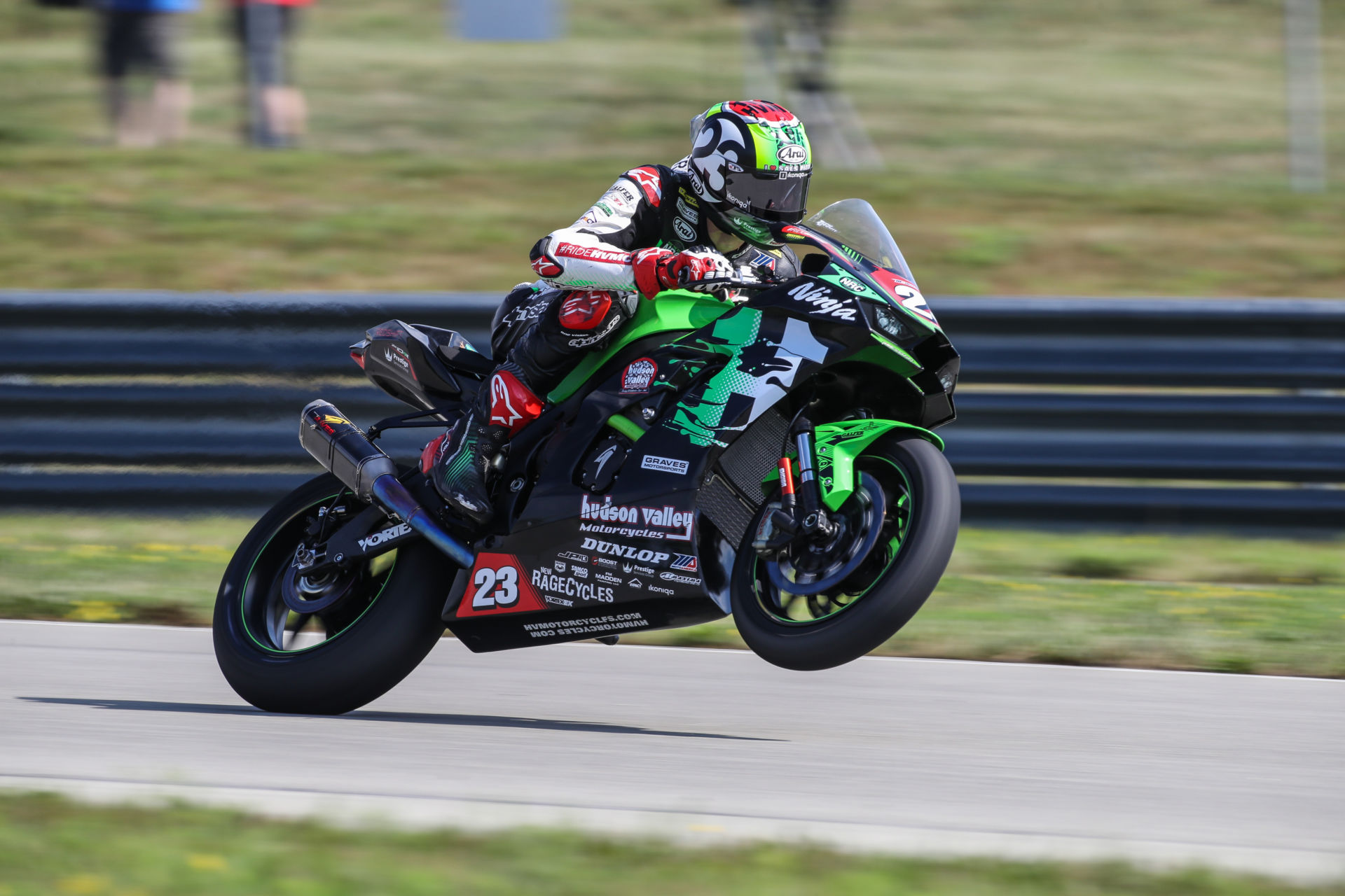 Corey Alexander (23). Photo by Brian J. Nelson, courtesy HONOS HVMC Racing.