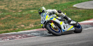 Ray Thornton (717) won MRA's Race of the Rockies at PPIR. Photo by Kelly Vernell, courtesy MRA.