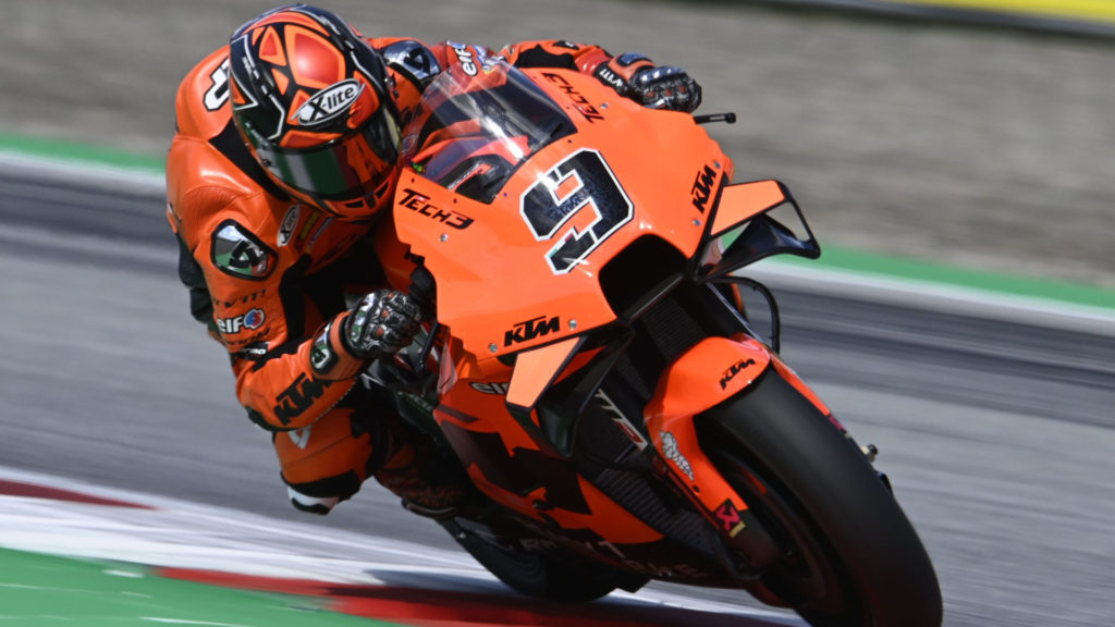 Danilo Petrucci (9). Photo courtesy KTM Factory Racing Tech3.