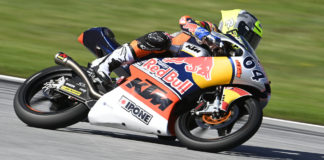 David Munoz (64). Photo courtesy Dorna.