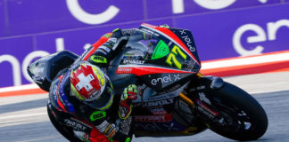 Dominique Aegerter (77). Photo courtesy Dorna.
