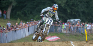 Henry Wiles (17) in action at the Peoria TT in 2018. Photo by Scott Hunter, courtesy AFT.