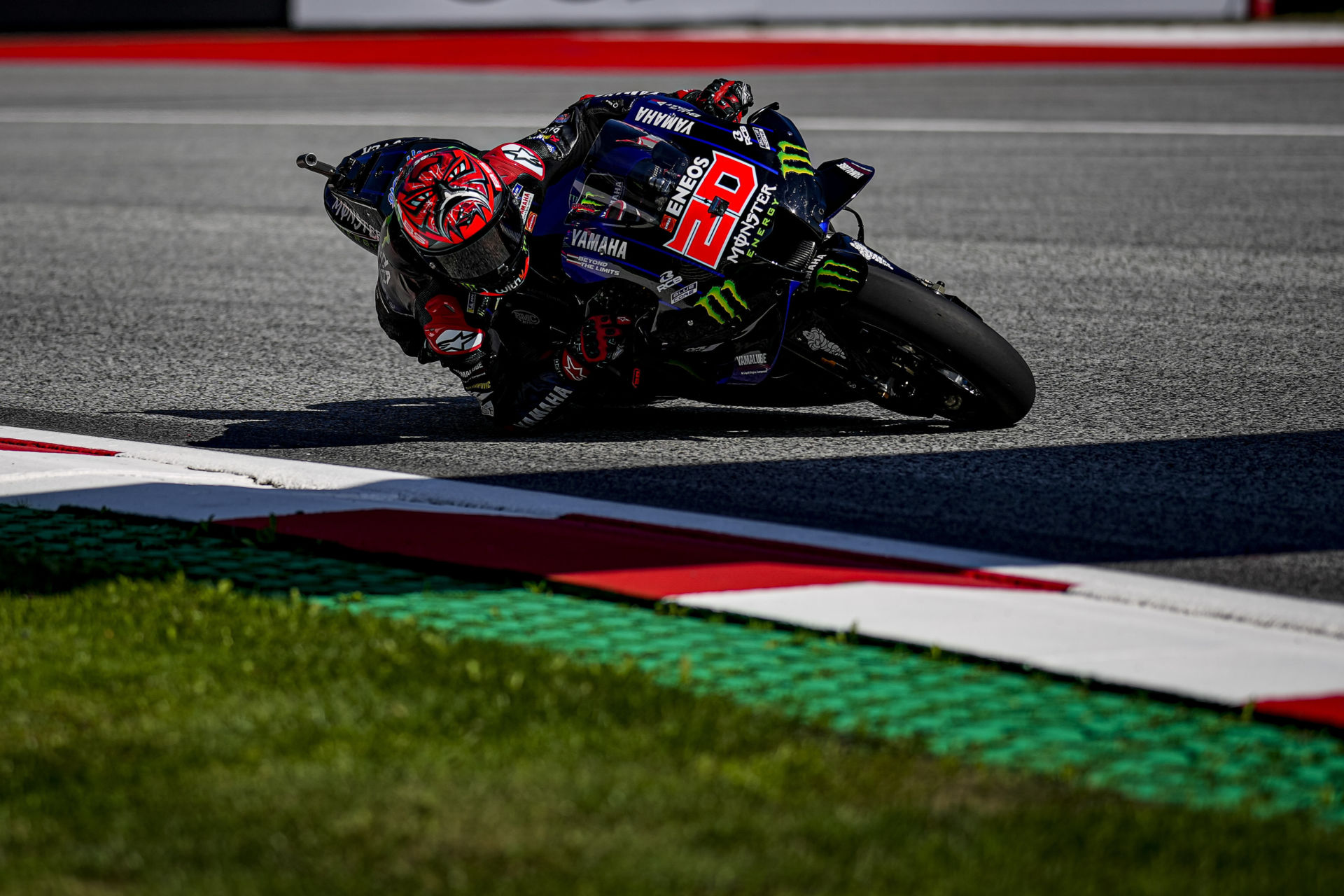 Fabio Quartararo (20). Photo courtesy Monster Energy Yamaha.