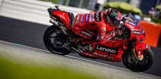 Francesco Bagnaia (63). Photo courtesy Ducati.