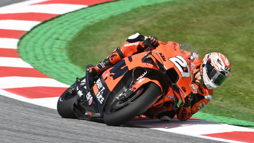 Iker Lecuona (29). Photo courtesy KTM Factory Racing Tech3.