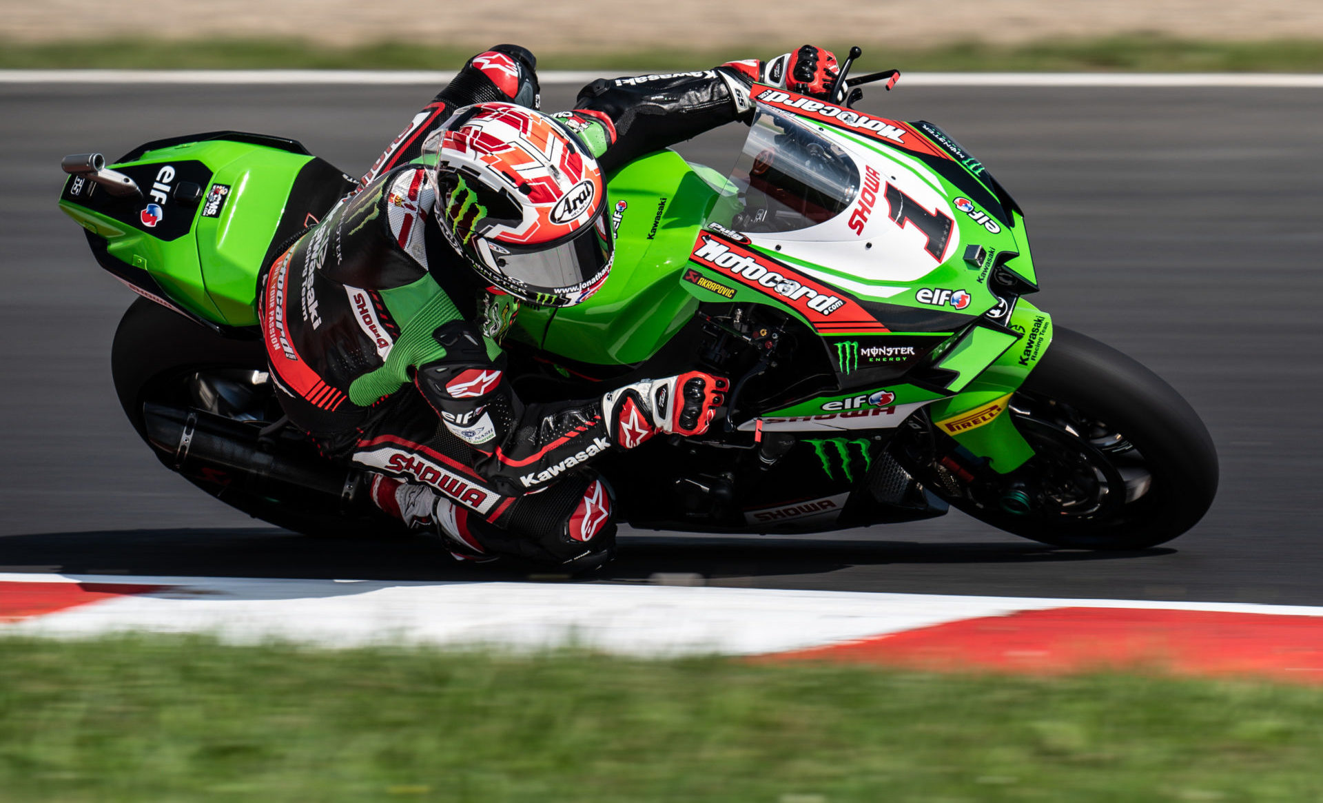 Jonathan Rea (1). Photo courtesy Kawasaki.