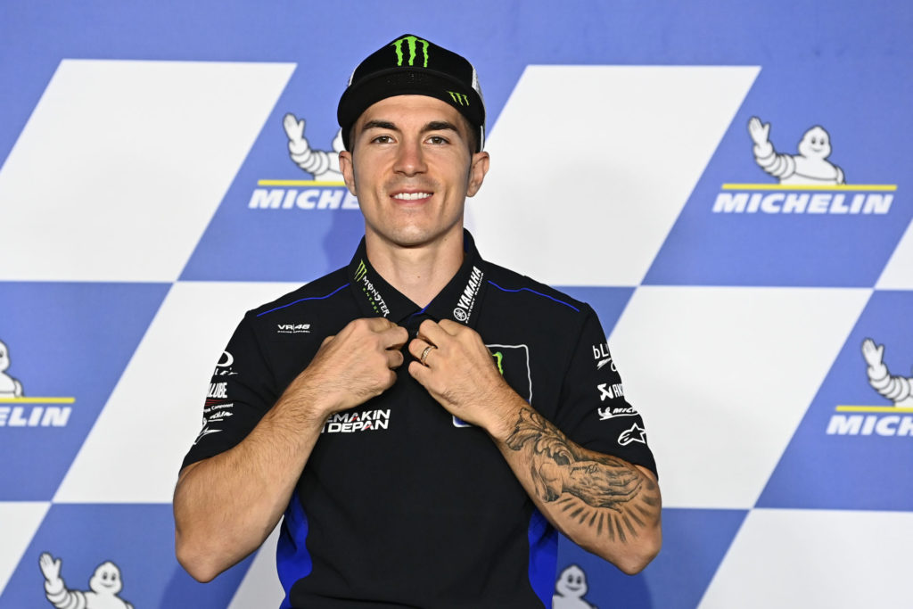 Maverick Vinales. Photo courtesy Dorna.