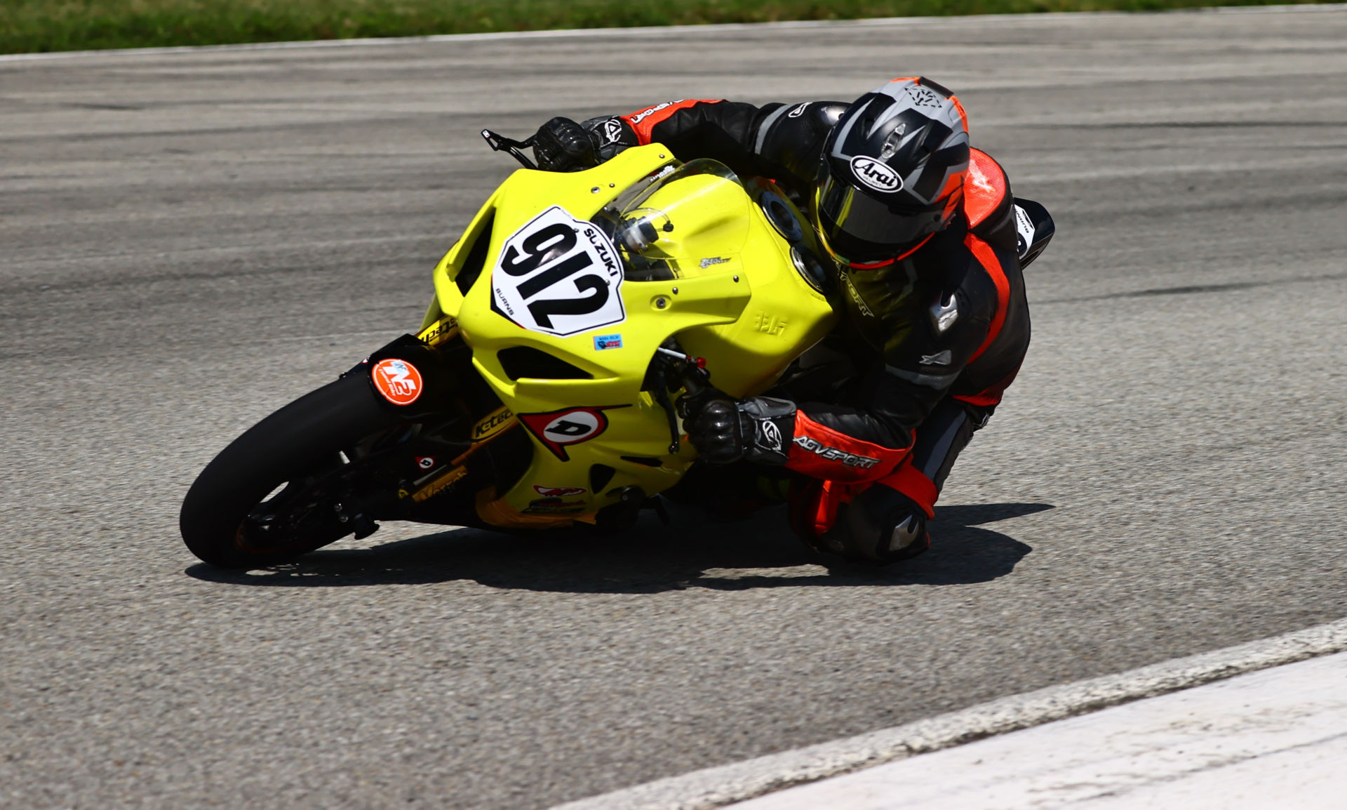 Dustin Dominguez (912) on the Twisted Speed Racing Suzuki GSX-R1000. Photo by Photos by Marty, LLC, courtesy Twisted Speed Racing.