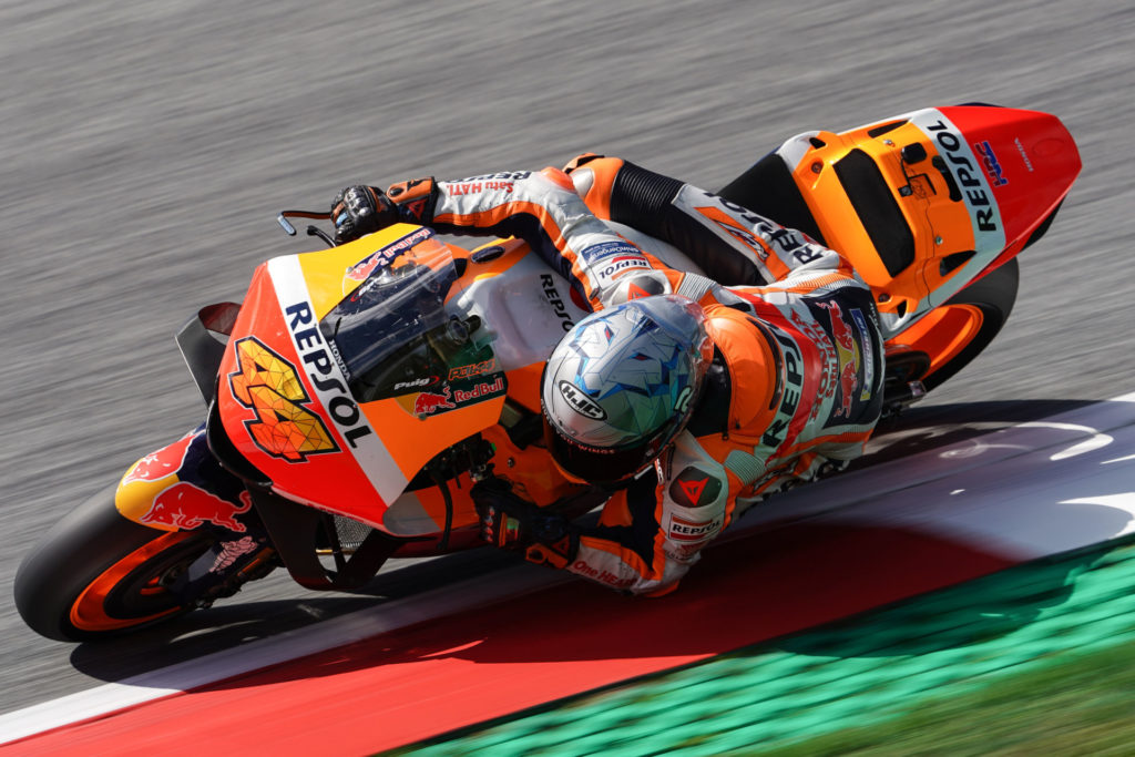 Pol Espargaro (44). Photo courtesy Repsol Honda.