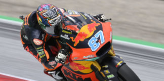Remy Gardner (87). Photo courtesy Red Bull KTM Ajo.