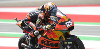 Raul Fernandez (25). Photo courtesy Red Bull KTM Ajo.