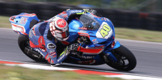 Sean Dylan Kelly (40) delivered two impressive wins and increased his lead in the Championship. Photo by Brian J. Nelson, courtesy Suzuki Motor USA, LLC.