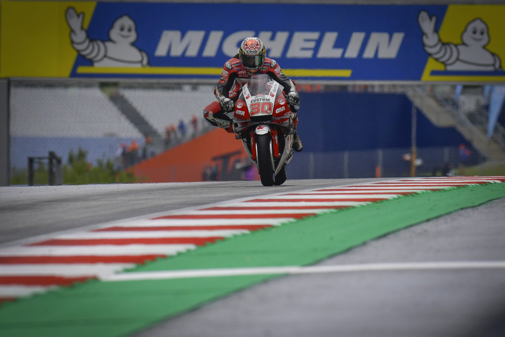 Takaaki Nakagami (30). Photo courtesy Dorna.