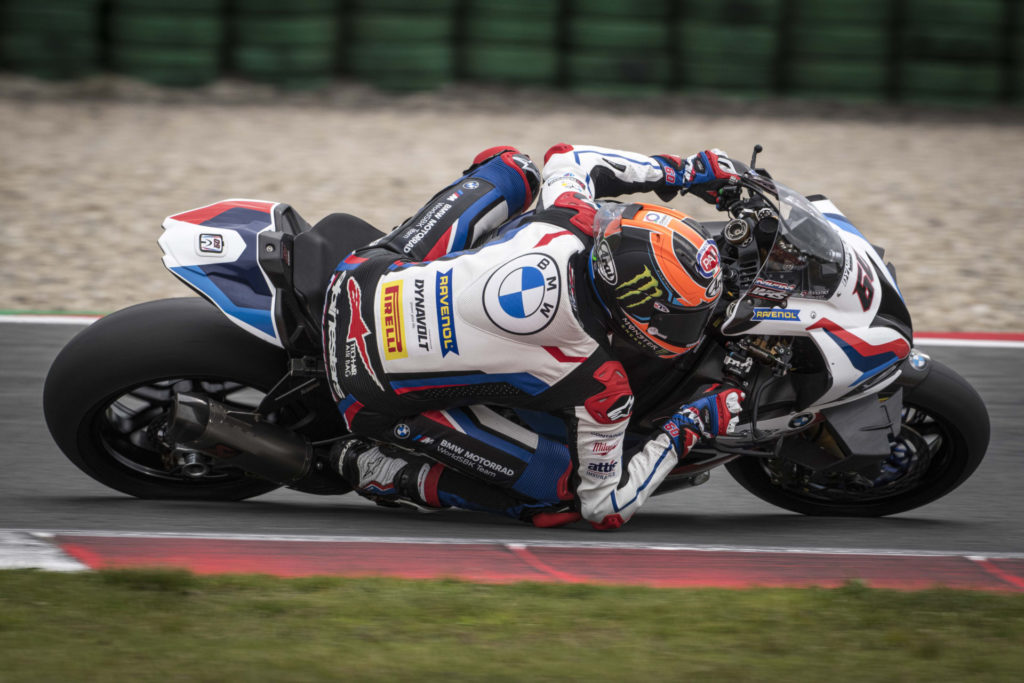 Michael van der Mark (60). Photo courtesy BMW Motorrad Motorsport.