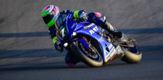 Marvin Fritz (7) in action on the YART Yamaha YZF-R1 Endurance World Championship racebike. Photo courtesy Yamaha Racing.