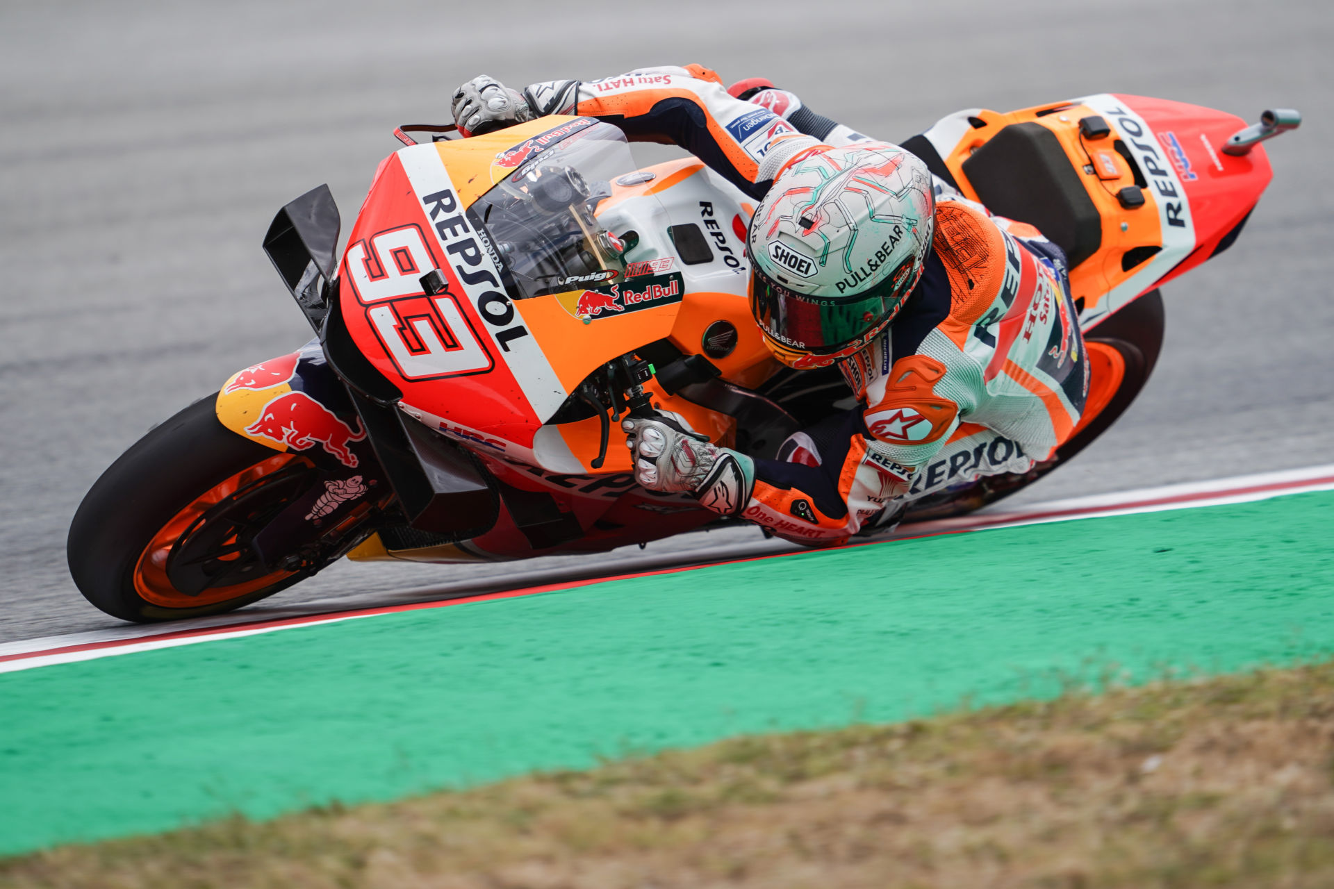 Marc Marquez (93), as seen at Catalunya. Photo courtesy Repsol Honda.