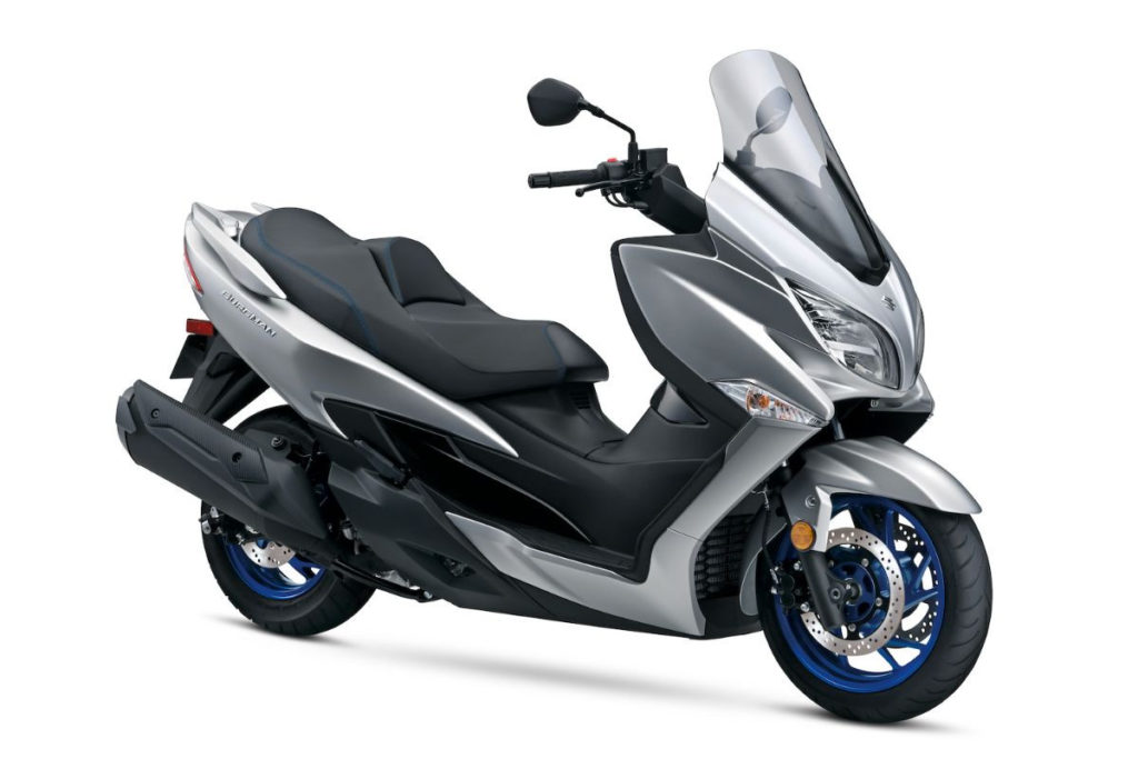 A 2022-model Suzuki Burgman 400. Photo courtesy Suzuki Motor USA, LLC.