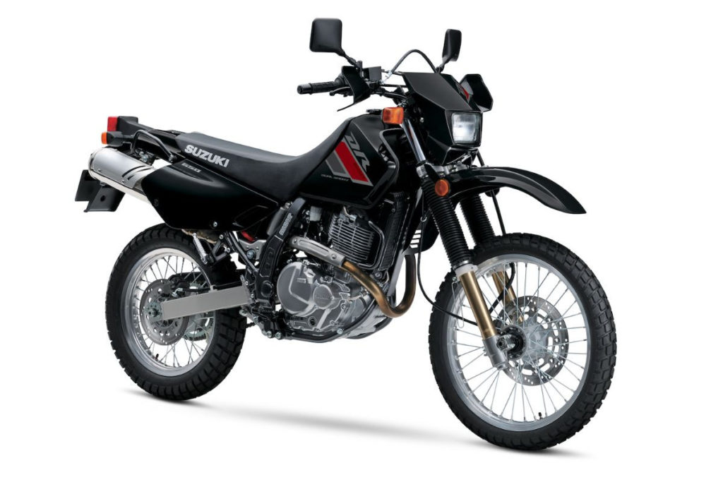 A 2022-model Suzuki DR650S. Photo courtesy Suzuki Motor USA, LLC.