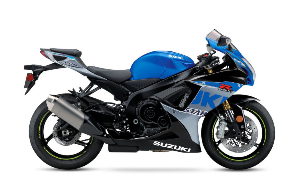 A 2022-model GSX-R750. Photo courtesy Suzuki Motor USA, LLC.