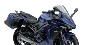A 2022-model Suzuki GSX-S1000GT+. Photo courtesy Suzuki Motor USA, LLC.