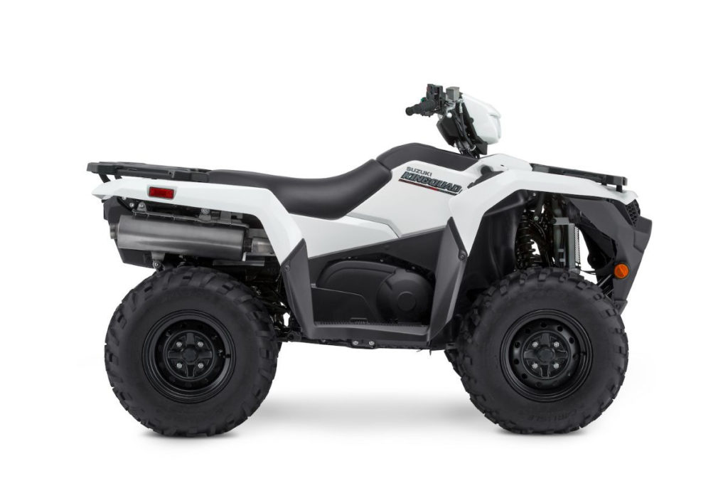 A 2022-model Suzuki KingQuad 500AXi Power Steering. Photo courtesy Suzuki Motor USA, LLC.