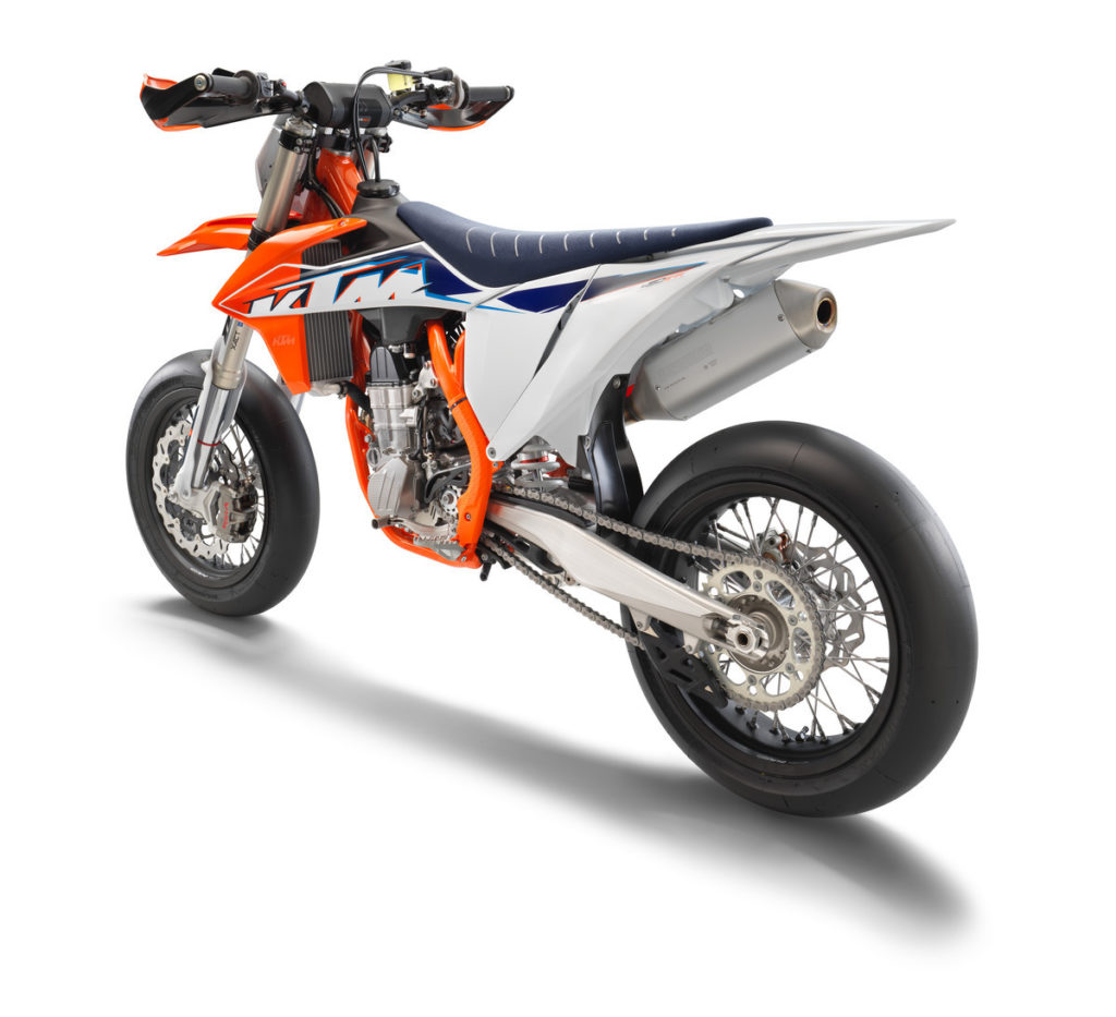 A 2022-model KTM 450 SMR. Photo courtesy KTM North America.