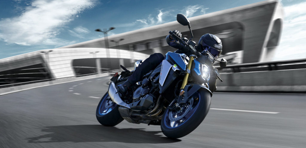 A 2022-model Suzuki GSX-S1000. Photo courtesy Suzuki Motor USA, LLC.