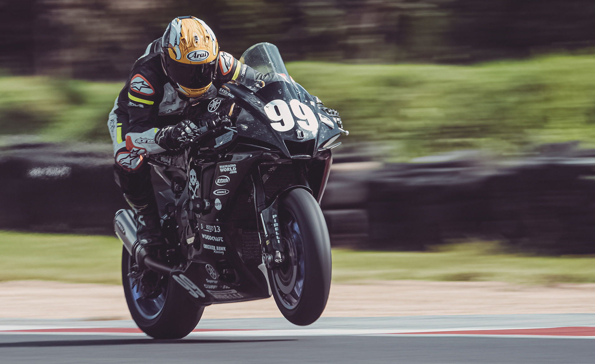 Army of Darkness (99) won the overall 2021 N2/WERA National Endurance Championship. Photo by Vae Veng – Noiseless Productions, courtesy N2 Racing.