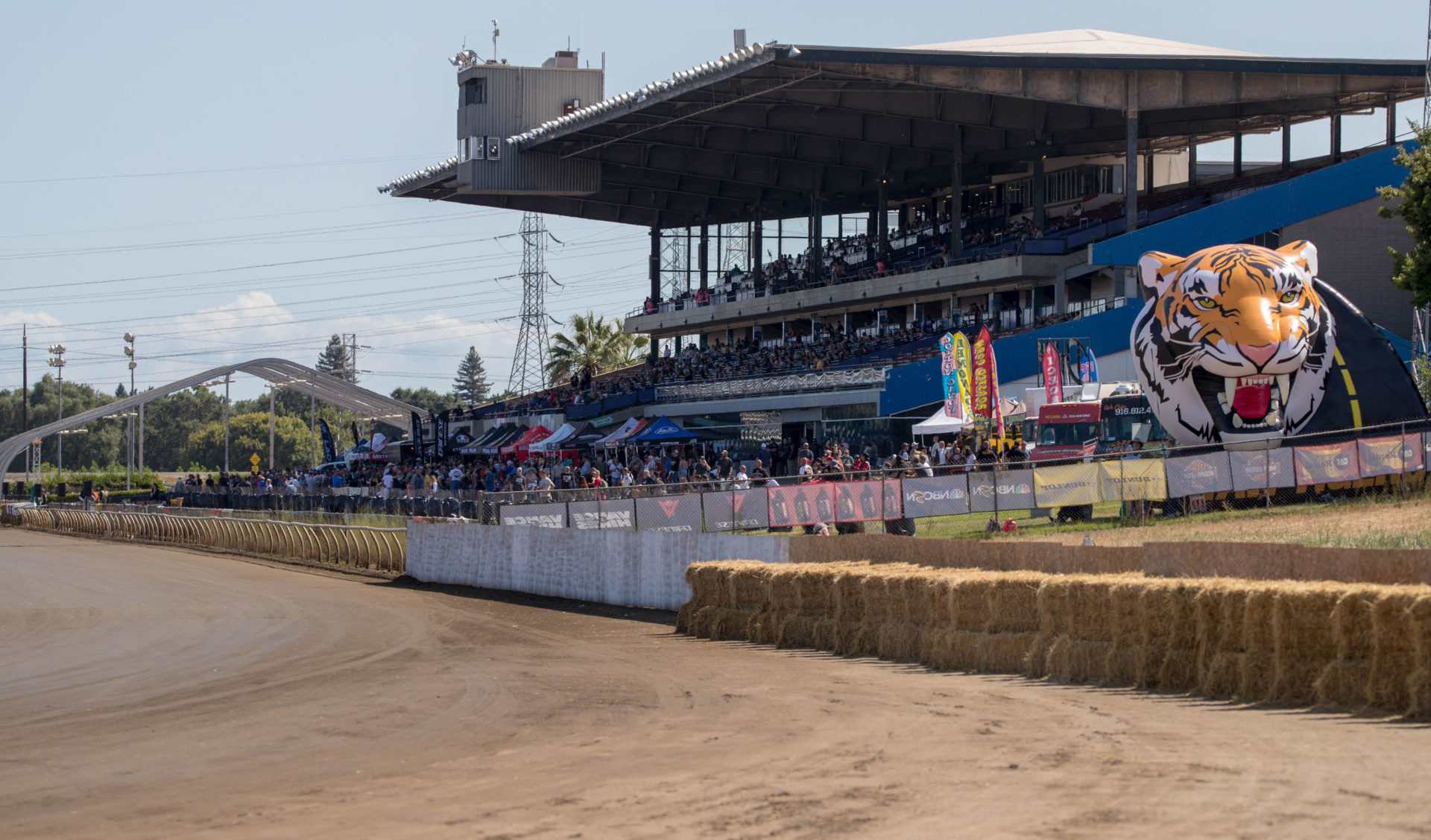 The one-mile dirt track at the Cal Expo in Sacramento, California. Photo by Scott Hunter, courtesy AFT.