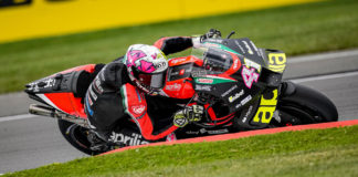 Aleix Espargaro (41). Photo courtesy Aprilia.