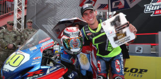 Sean Dylan Kelly, the 2021 MotoAmerica Supersport Champion, will be racing in the Moto2 World Championship through 2023. Photo by Brian J. Nelson.