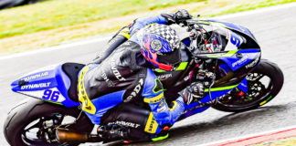 Brandon Paasch (96) in action at Snetterton earlier in 2021. Photo by Barry Clay.