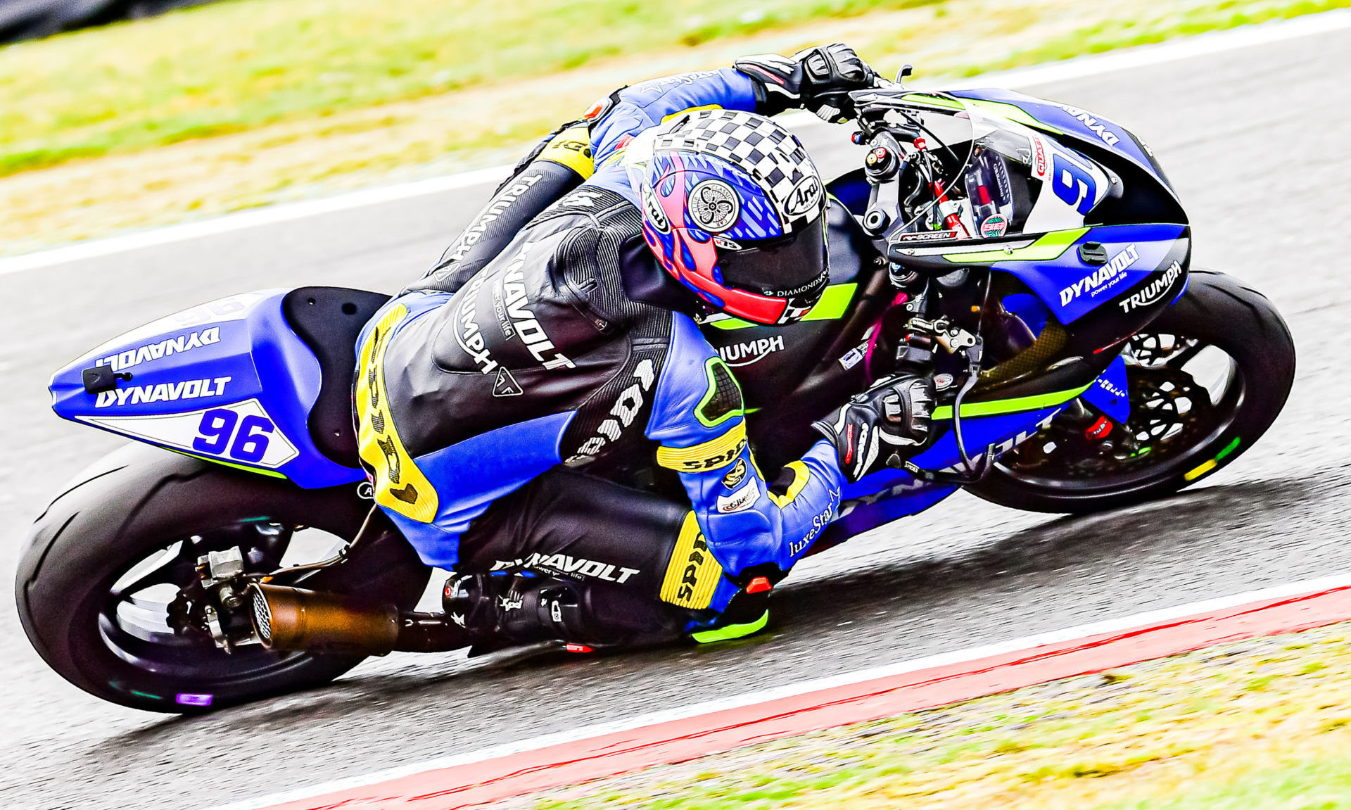 Brandon Paasch (96) in action at Snetterton earlier in 2021. Photo by Barry Clay.