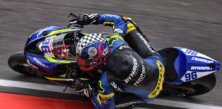Brandon Paasch (96). Photo courtesy Dynavolt Triumph.