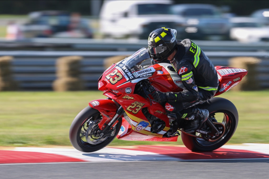 Corey Alexander (23). Photo by Brian J. Nelson, courtesy HONOS HVMC Racing.