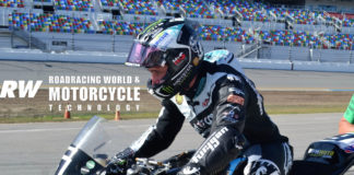 Michael Dunlop, as seen at the 2021 Daytona 200, which was won by Brandon Paasch. Dunlop finished 11th. Photo by David Swarts.