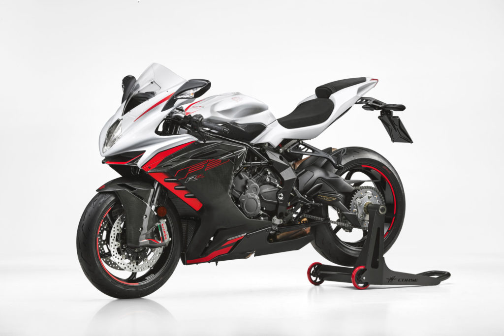 A 2022-model MV Agusta F3 RR. Photo courtesy MV Agusta.