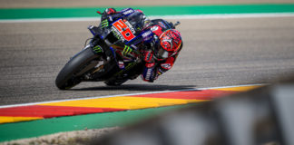 Fabio Quartararo (20). Photo courtesy Monster Energy Yamaha.