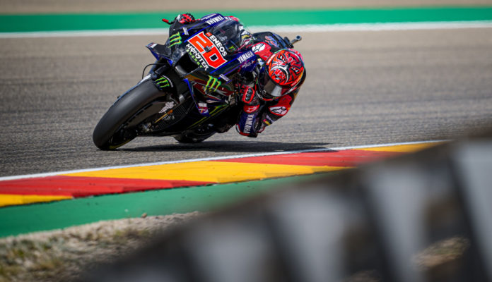 Fabio Quartararo (20). Photo courtesy Monster Energy Yamaha.