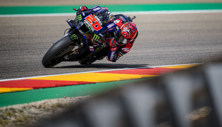 MotoGP: Quartararo Quickest In FP3 At MotorLand Aragon