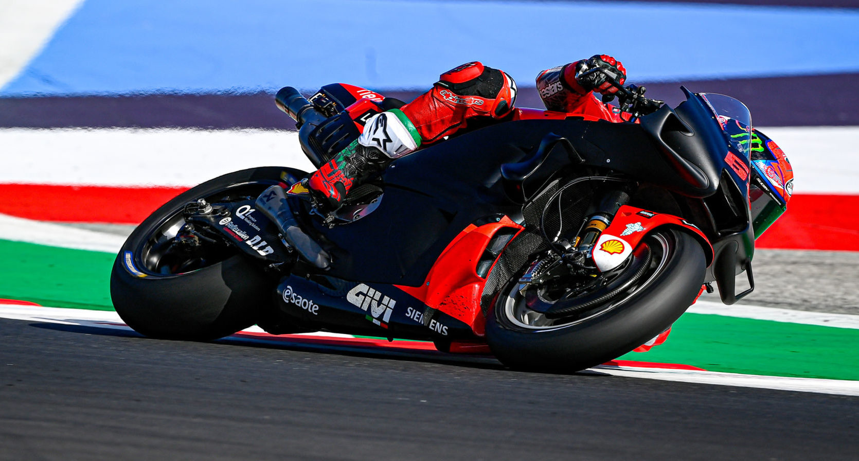 Francesco Bagnaia (63). Photo courtesy Dorna.