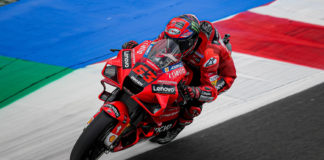 Francesco Bagnaia (63). Photo courtesy Ducati.