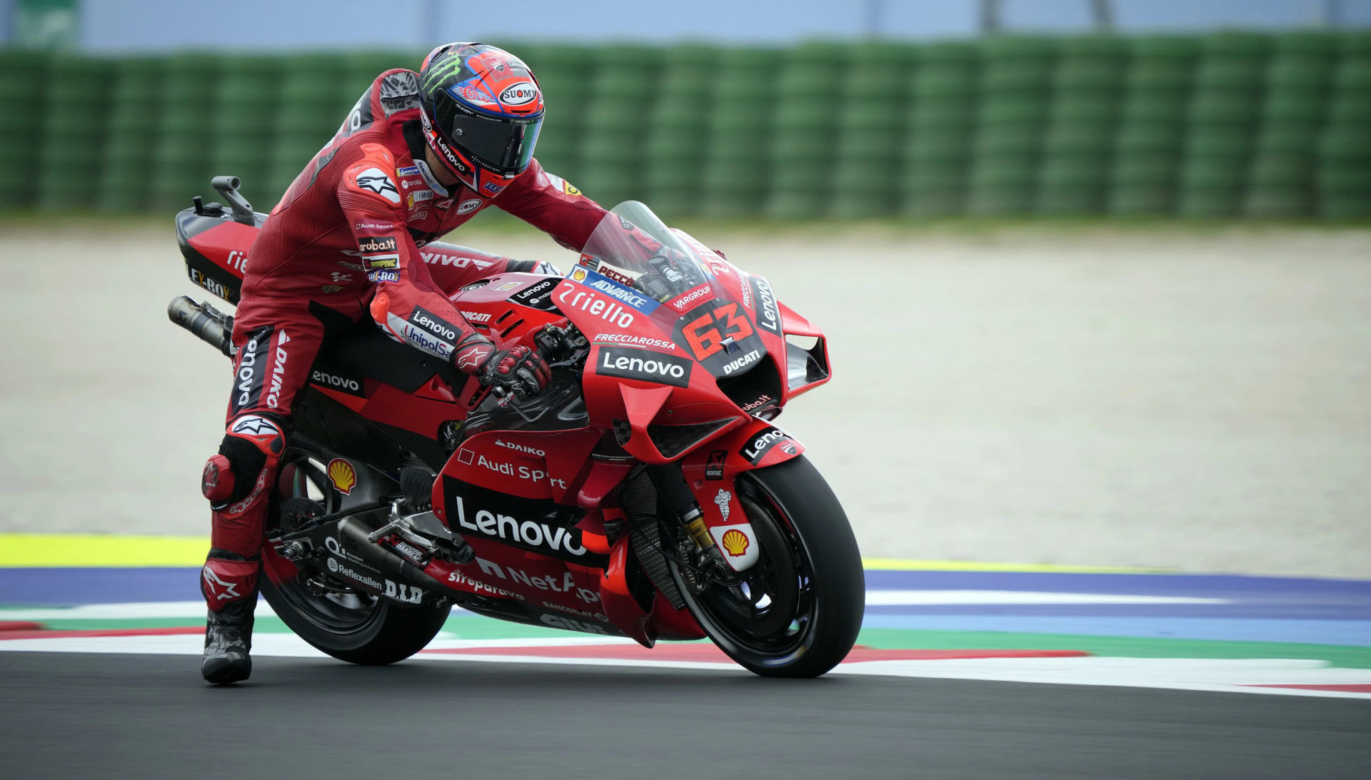 Francesco Bagnaia (63). Photo courtesy Ducati.