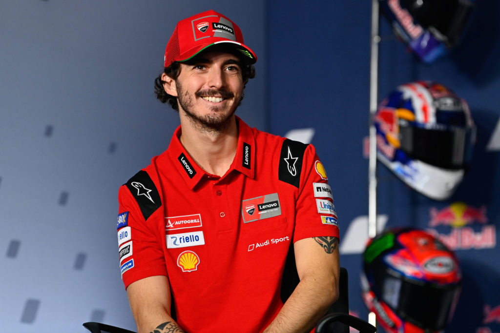 Francesco "Pecco" Bagnaia. Photo courtesy Dorna.