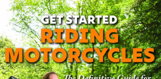 The cover of Get Started Riding Motorcycles: The Definitive Guide for Women. Photo courtesy www.AlisaClickenger.com.